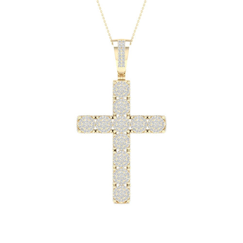 10K 1.00CT Diamond Pendant - Johnny Dang & Co