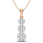 14K 0.75CT Diamond Pendant - Johnny Dang & Co