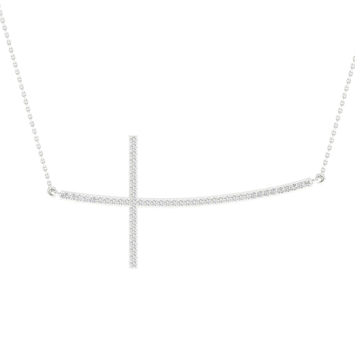 10K 0.15ct Diamond Neckalce - Johnny Dang & Co