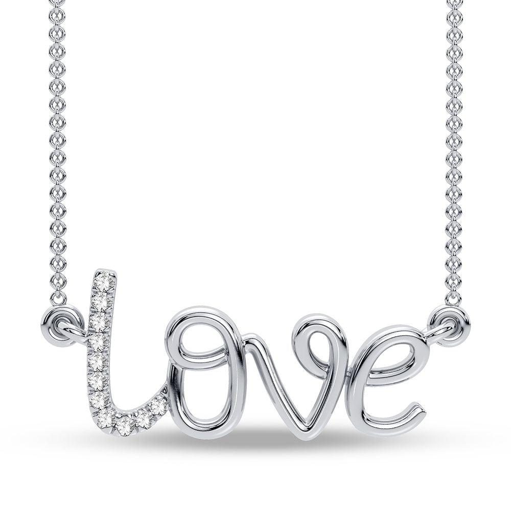 10K 0.02CT Diamond Pendant - Johnny Dang & Co