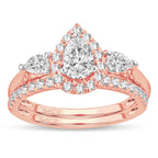 14K 1.20CT Diamond BRIDAL RING - Johnny Dang & Co