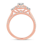 14K 1.20CT Diamond BRIDAL RING - Johnny Dang & Co