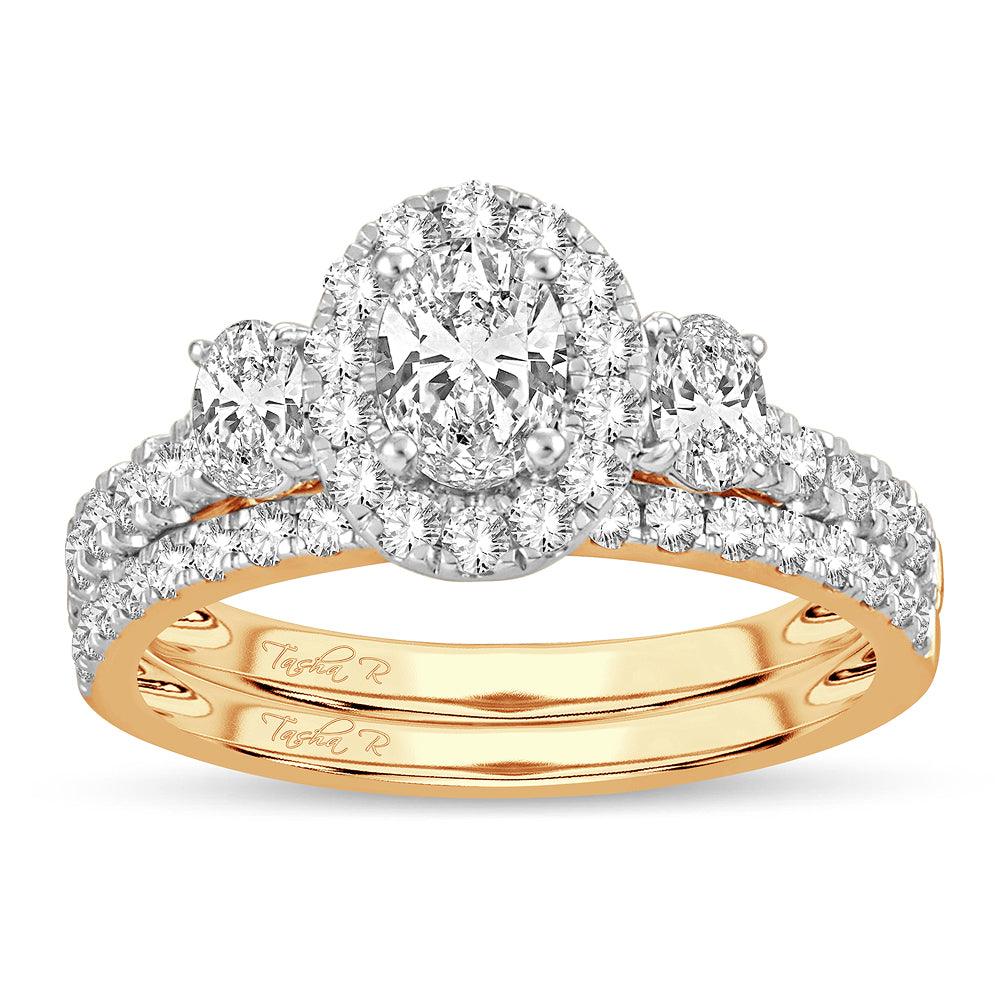 14K 1.50CT DIM BRIDAL RING - Johnny Dang & Co
