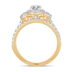 14K 1.50CT DIM BRIDAL RING - Johnny Dang & Co