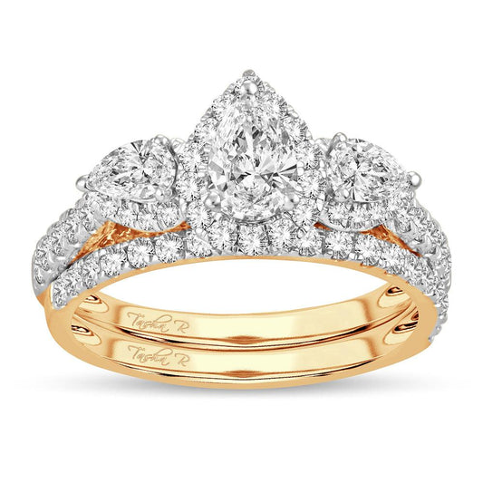 14K 2.00CT DIAM BRIDAL RING - Johnny Dang & Co