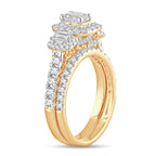14K 2.00CT DIAM BRIDAL RING - Johnny Dang & Co