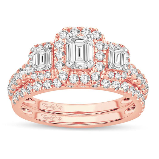 14K 2.00CT DIAM BRIDAL RING - Johnny Dang & Co