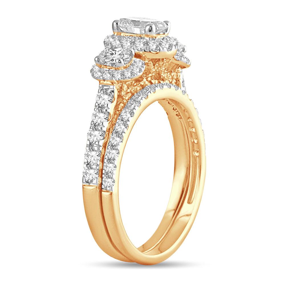 14K 2.00CT DIAM BRIDAL RING - Johnny Dang & Co