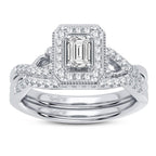 14K 0.50CT Diamond Bridal Ring - Johnny Dang & Co