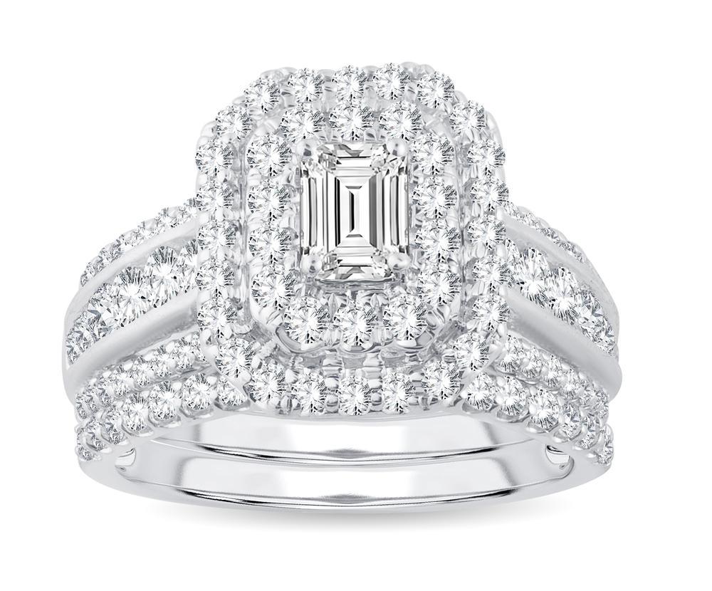 14k 2.00ct Diamond Bridal Ring - Johnny Dang & Co
