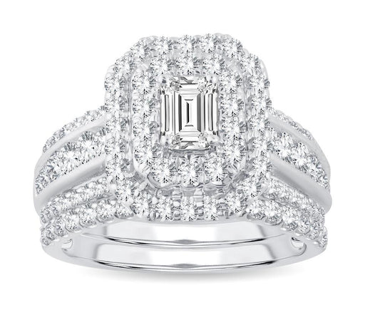 14k 2.00ct Diamond Bridal Ring - Johnny Dang & Co