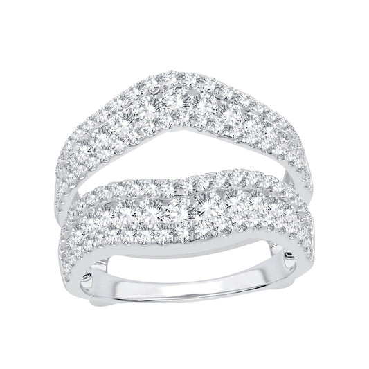 14K 2.00ct Diamond Ring Guard - Johnny Dang & Co