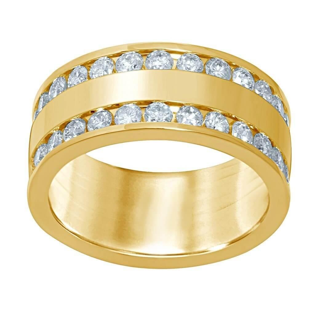 14K 1.48-1.55CT D-MENS BANDS - Johnny Dang & Co