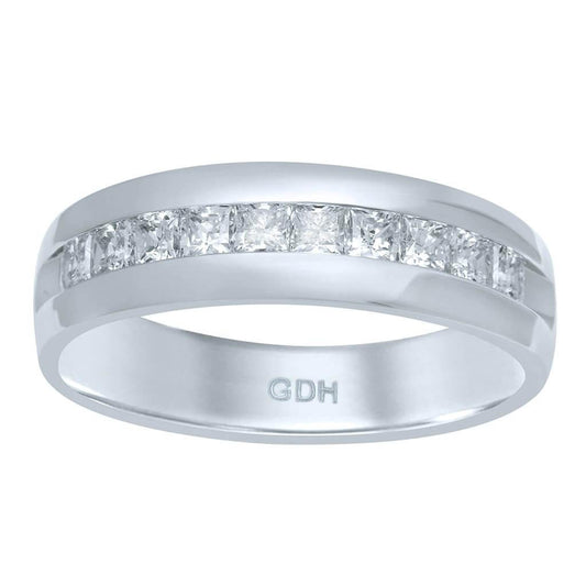 14K 0.95-1.02CT D-MENS BAND - Johnny Dang & Co