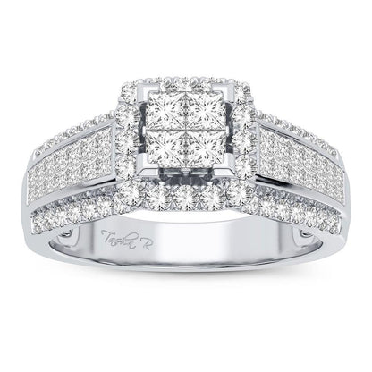 10K 0.93CT Diamond Ring - Johnny Dang & Co