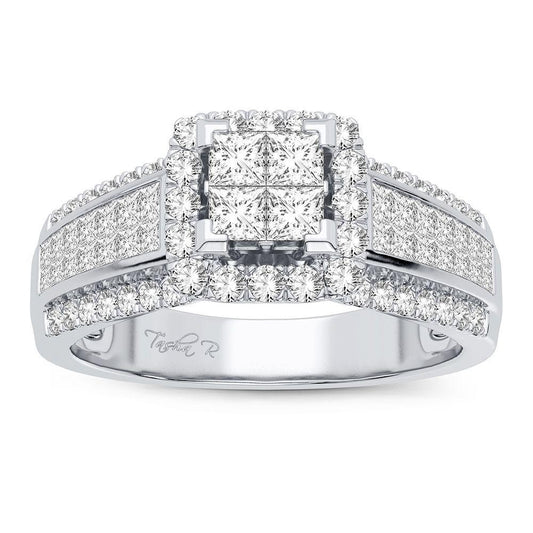 10K 0.93CT Diamond Ring - Johnny Dang & Co