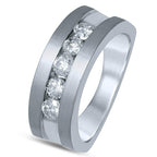 14K 0.98-1.04CT D-MENS BANDS - Johnny Dang & Co