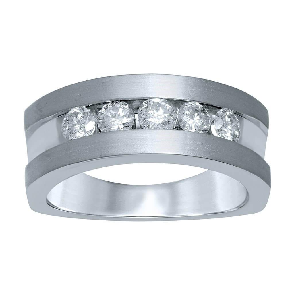 14K 0.98-1.04CT D-MENS BANDS - Johnny Dang & Co