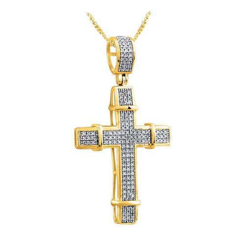 10K 0.28-0.34CT D-CROSS - Johnny Dang & Co