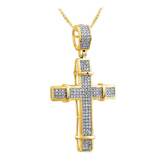 10K 0.28-0.34CT D-CROSS - Johnny Dang & Co