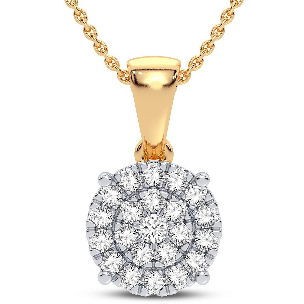 10K 0.25CT DIAMOND PENDANT - Johnny Dang & Co