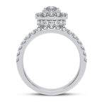 14K 1.50CT DIAMOND BRIDAL RING - Johnny Dang & Co