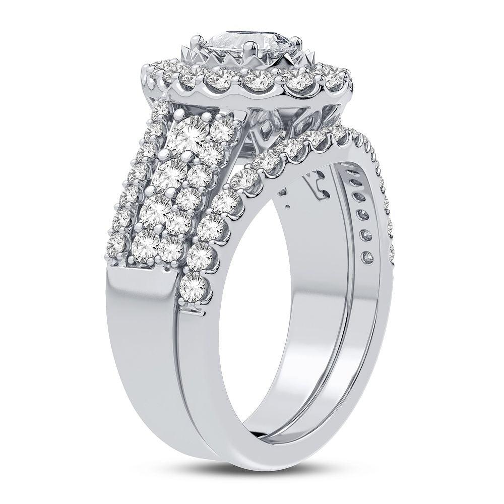 14K 2.00CT DIAMOND BRIDAL RING - Johnny Dang & Co