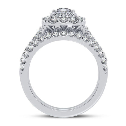 14K 2.00CT DIAMOND BRIDAL RING - Johnny Dang & Co
