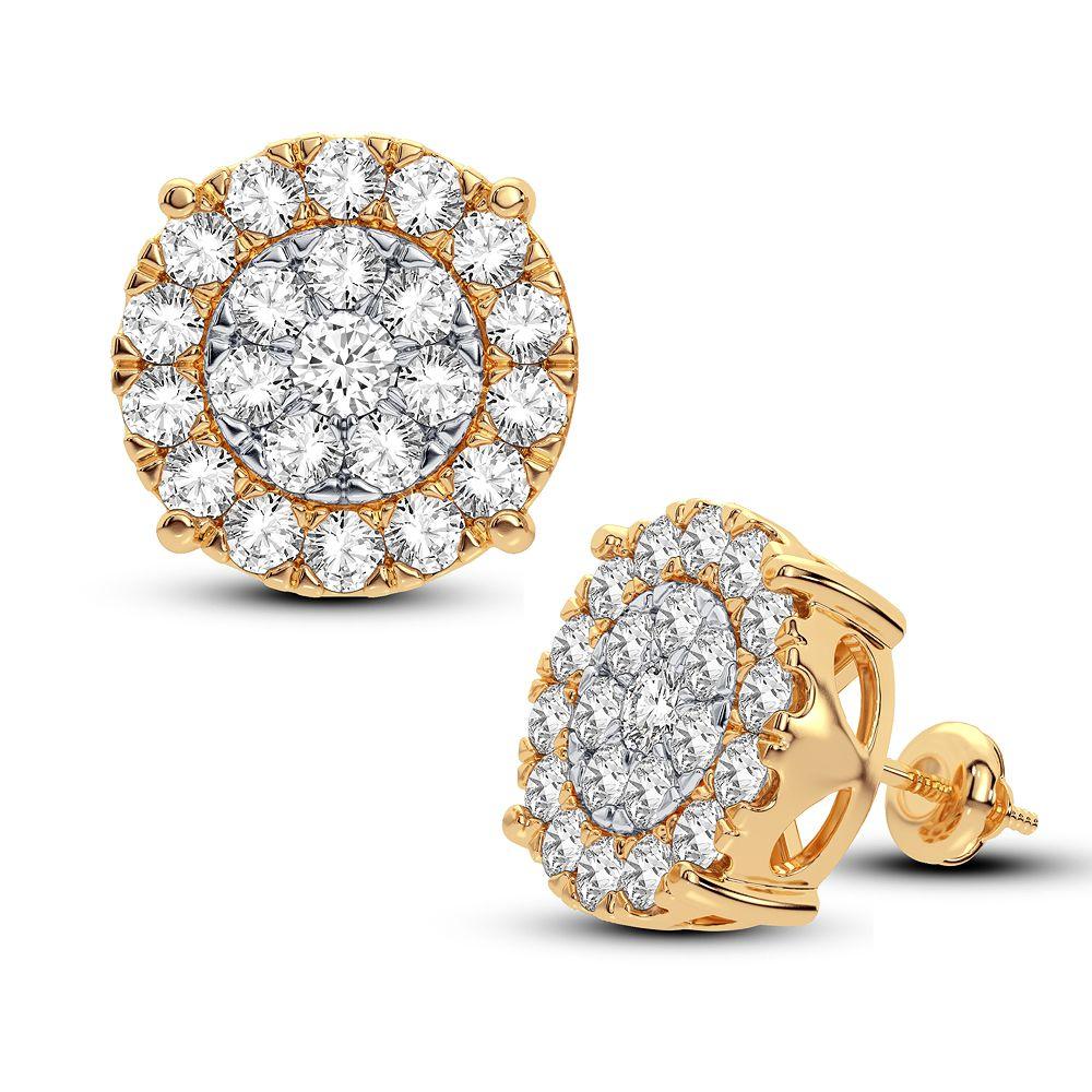 14K 2.00CT DIAMOND EARRING - Johnny Dang & Co