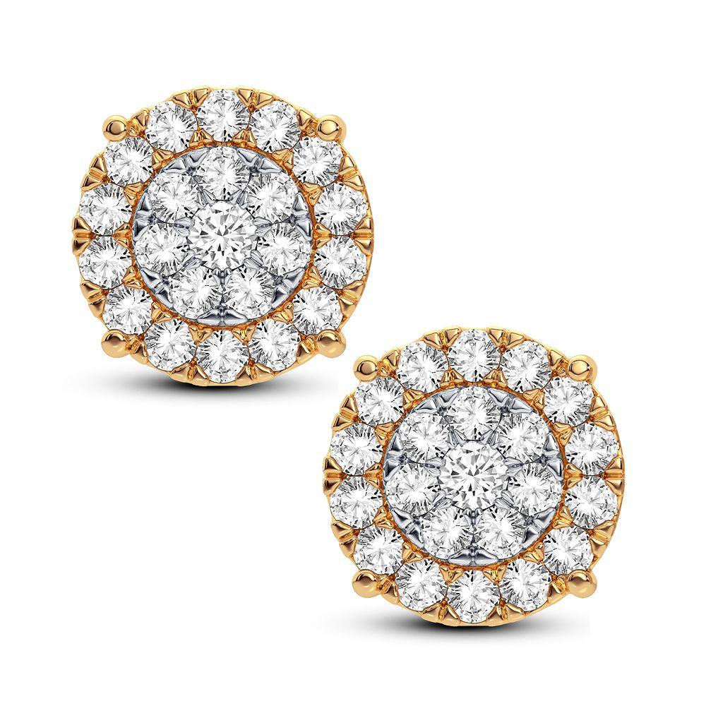 14K 2.00CT DIAMOND EARRING - Johnny Dang & Co