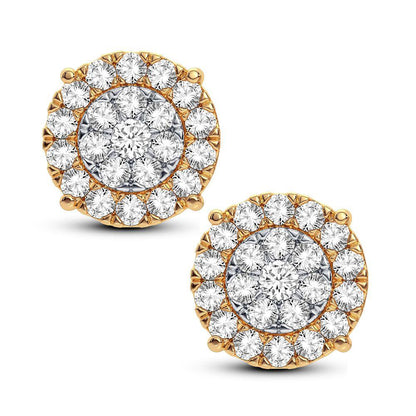 14K 2.00CT DIAMOND EARRING - Johnny Dang & Co