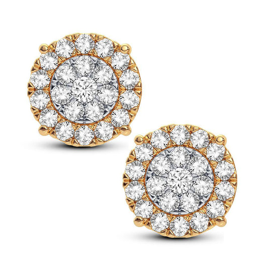 14K 2.00CT DIAMOND EARRING - Johnny Dang & Co