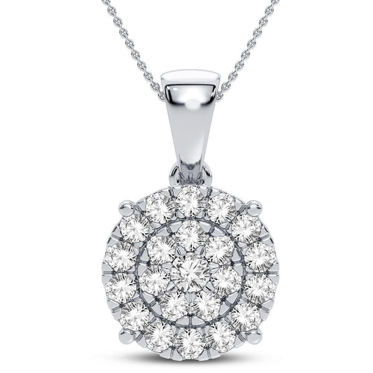 14K 2.00CT DIAMOND PENDANT - Johnny Dang & Co