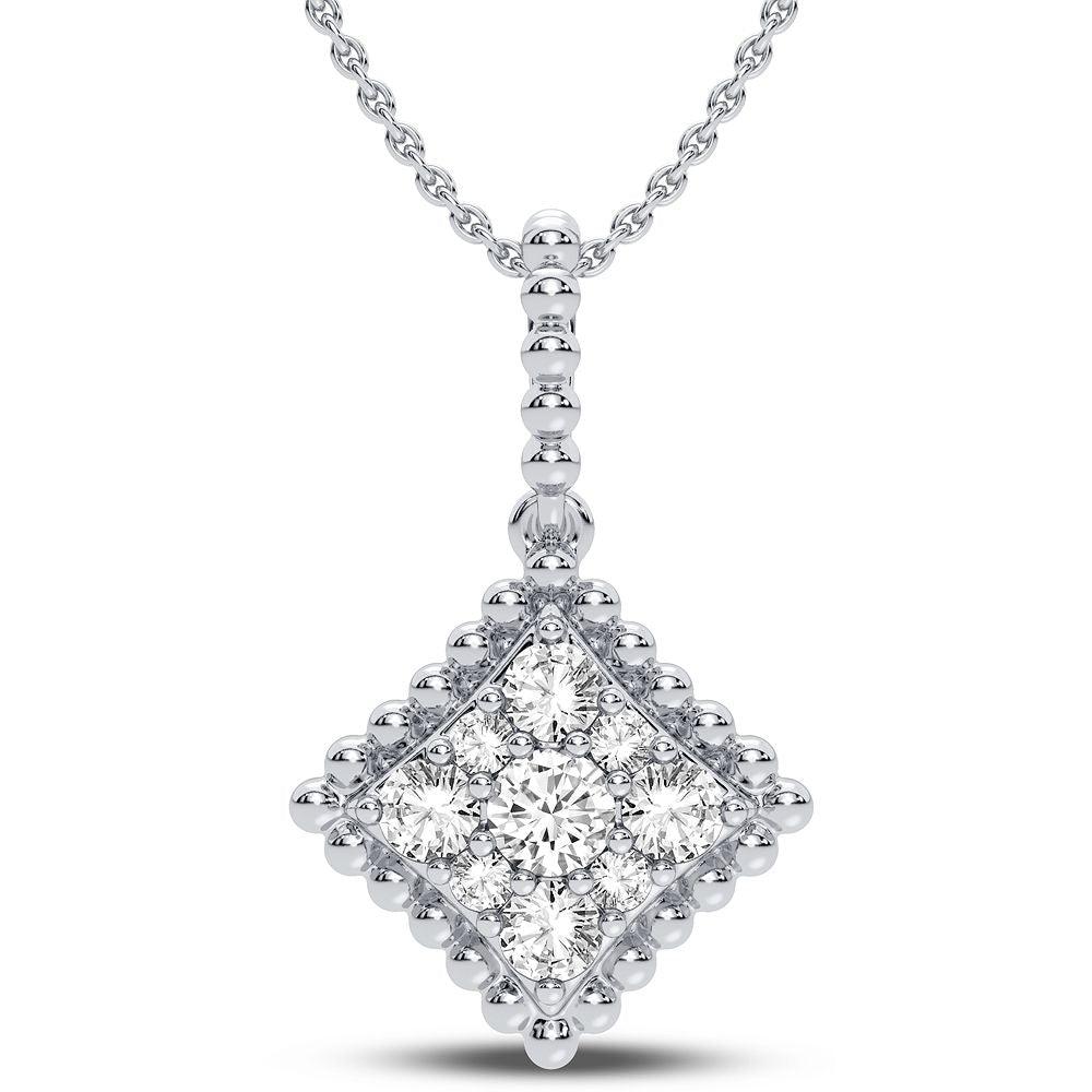 14K 0.40CT DIAMOND PENDANT - Johnny Dang & Co