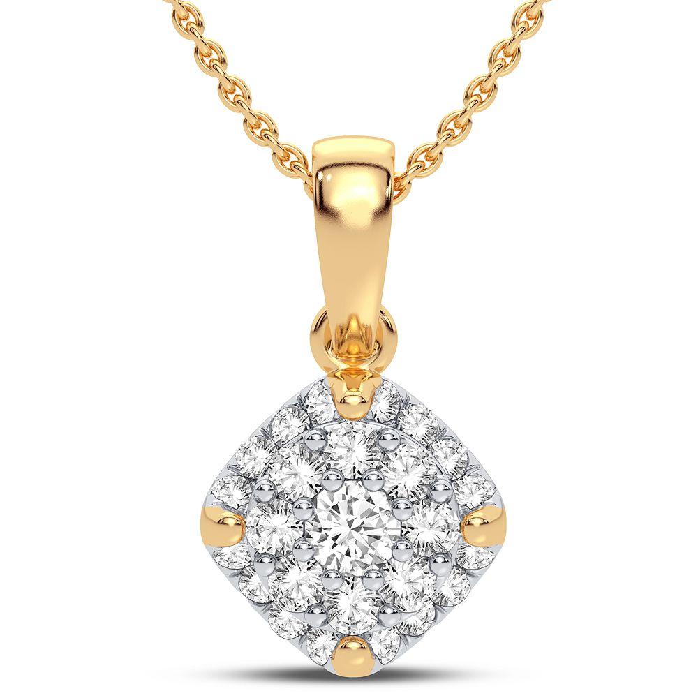 10K 0.40CT DIAMOND PENDANT - Johnny Dang & Co