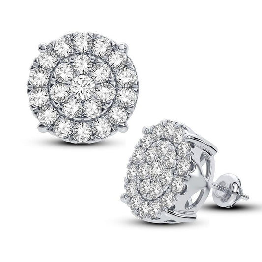 14K 2.00CT DIAMOND EARRING - Johnny Dang & Co