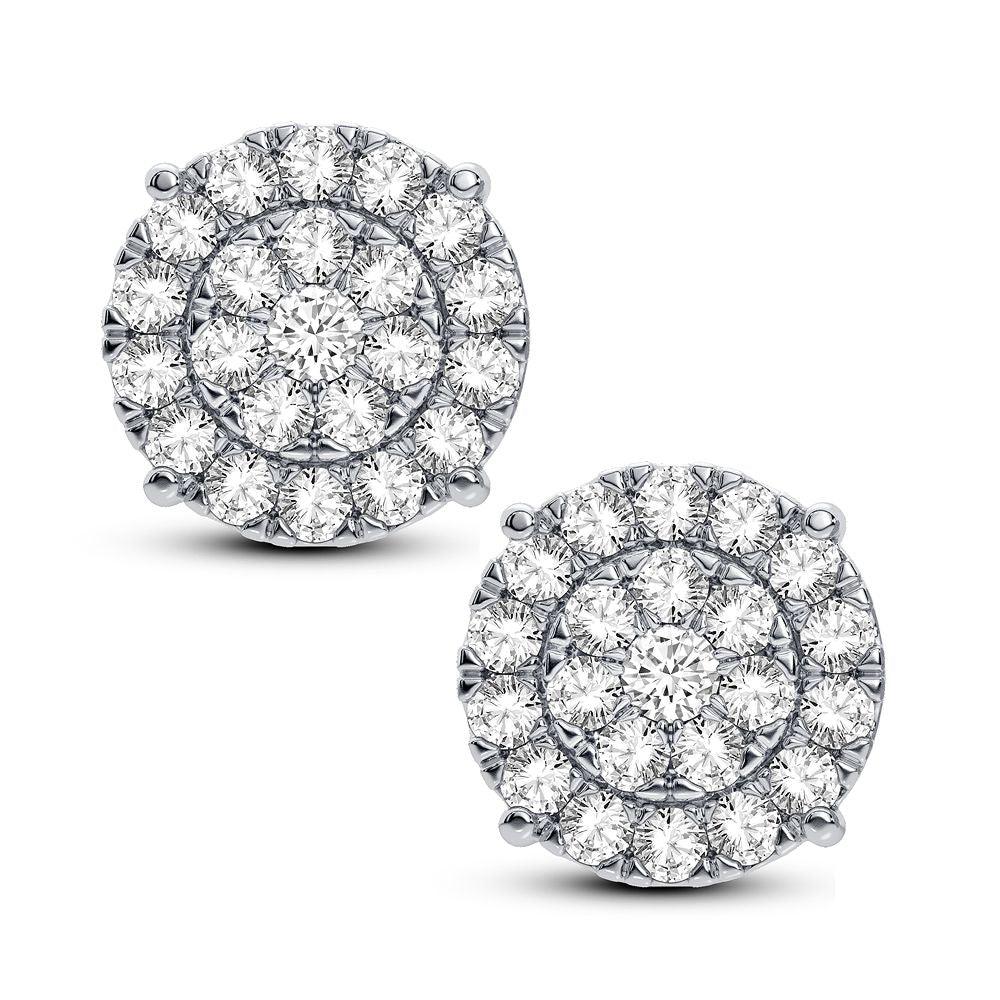 14K 2.00CT DIAMOND EARRING - Johnny Dang & Co