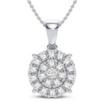 10K 0.75CT DAIMOND PENDANT - Johnny Dang & Co
