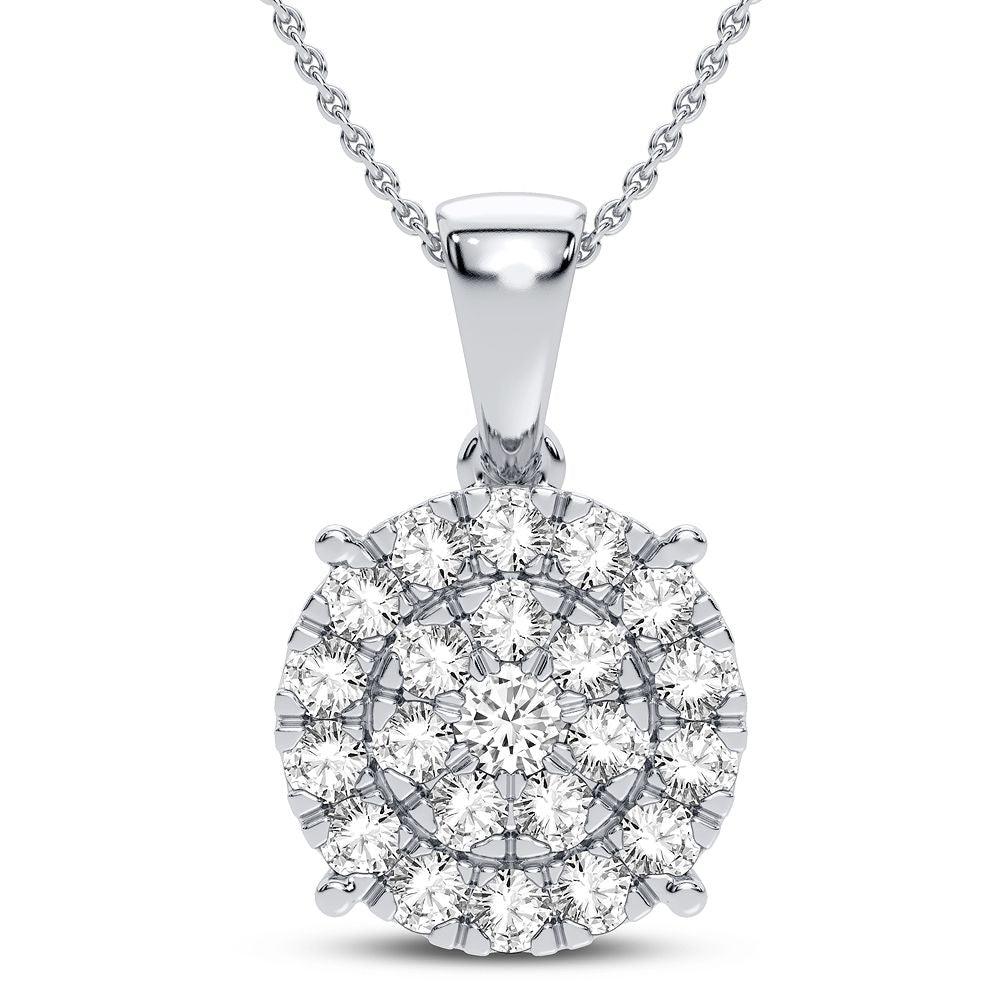 10K 0.75CT DAIMOND PENDANT - Johnny Dang & Co