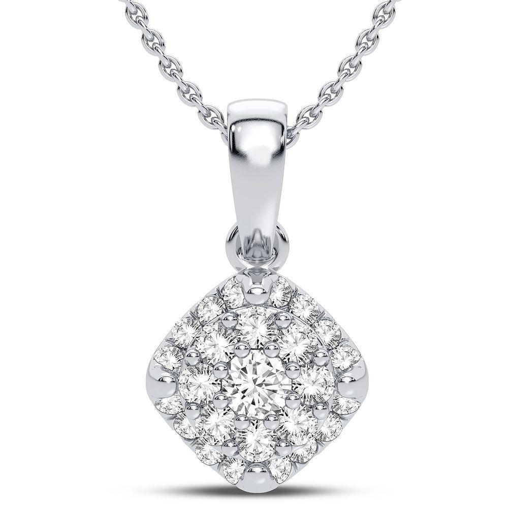 10K 0.40CT DIAMOND PENDANT - Johnny Dang & Co