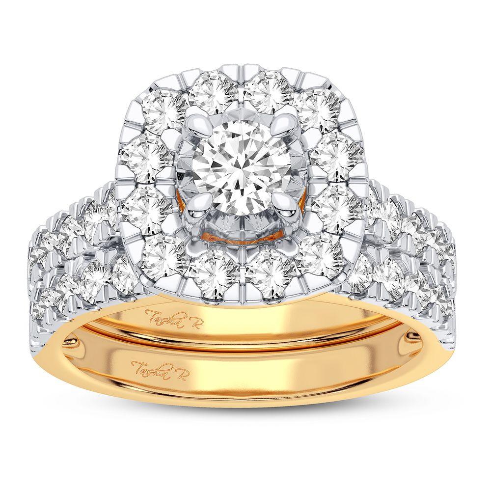 10K 2.00CT DIAMOND BRIDAL RING - Johnny Dang & Co