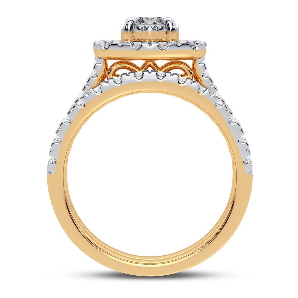 10K 2.00CT DIAMOND BRIDAL RING - Johnny Dang & Co