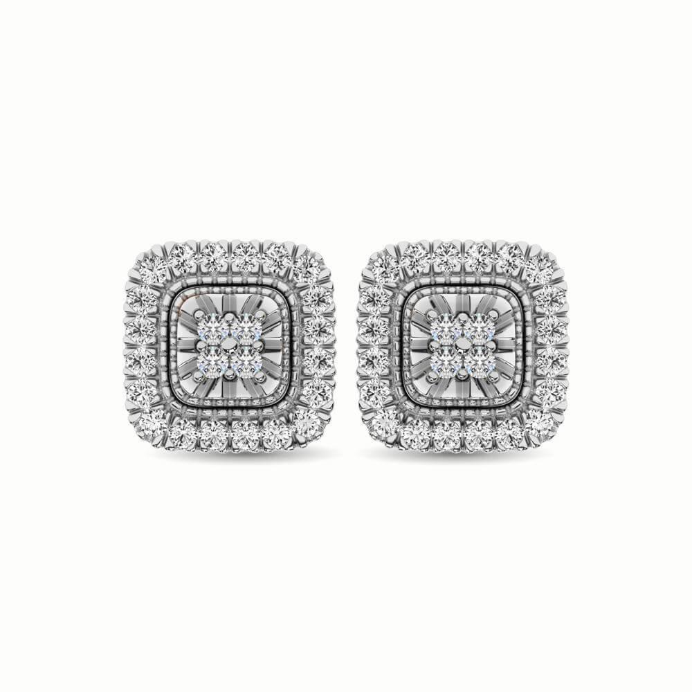 0.40 Ct.Tw. Diamond Stud Earrings - Johnny Dang & Co