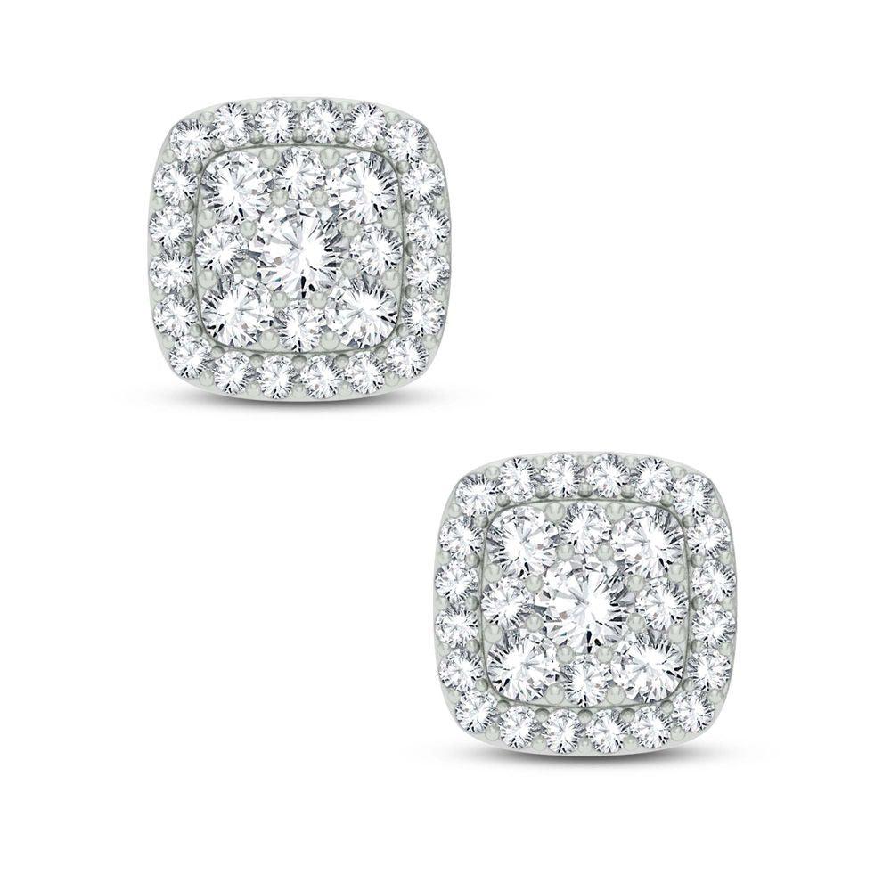 14K 1.25ct Diamond Earring - Johnny Dang & Co