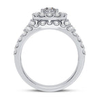 10K 1.75CT DIAMOND BRIDAL RING - Johnny Dang & Co