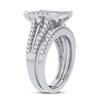 10K 1.00CT DIAMOND BRIDAL RING - Johnny Dang & Co