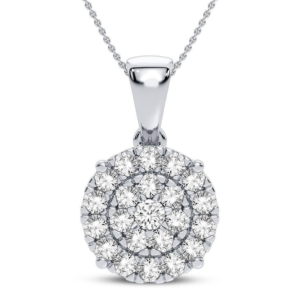 14K 1.50 CT DIAMOND PENDANT - Johnny Dang & Co