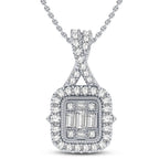 14K 0.33CT DIAMOND PENDANT - Johnny Dang & Co