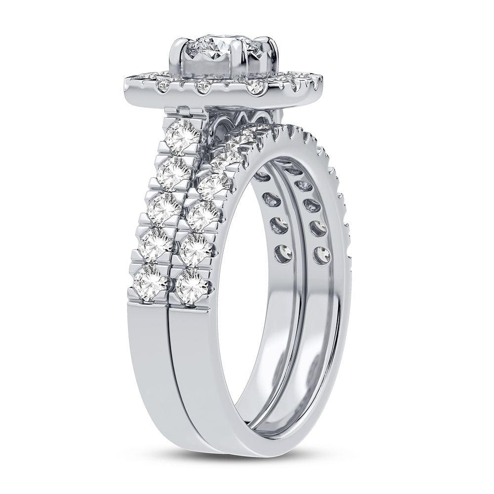 10K 2.00CT DIAMOND BRIDAL RING - Johnny Dang & Co