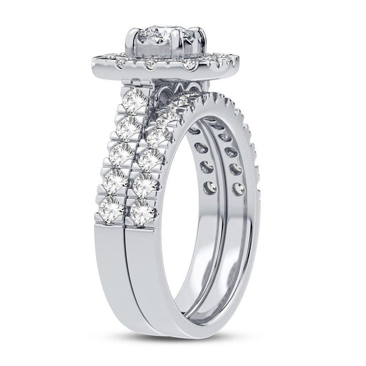 10K 2.00CT DIAMOND BRIDAL RING - Johnny Dang & Co